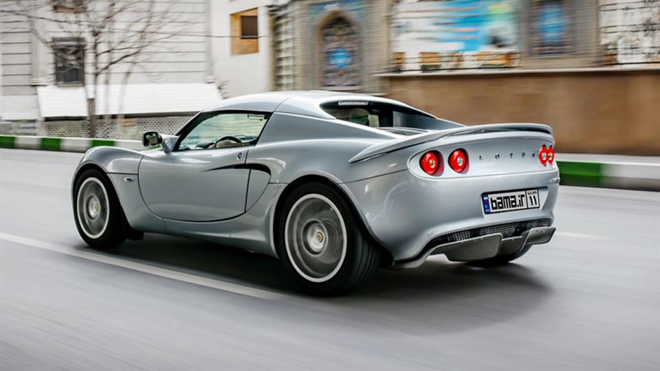 تجربه رانندگی با لوتوس الیزه S